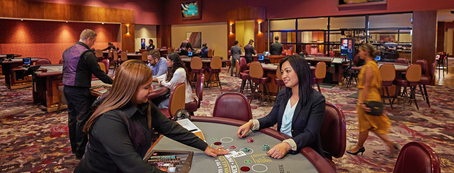 Gaming at the Cache Creek Casino Resort, Brooks
