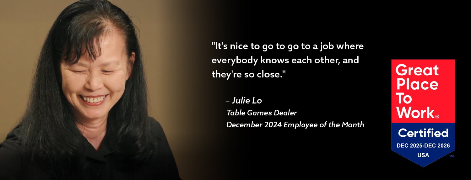 Jobs at Cache Creek Casino Resort