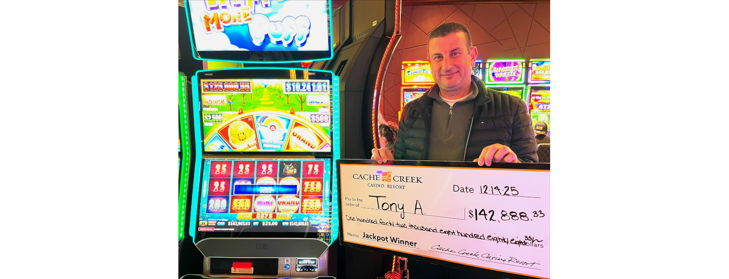 Loyal Guest Hits It Big with $142,888.33 Jackpot