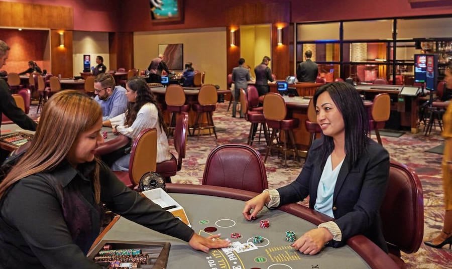 Card Tables at Cache Creek Casino