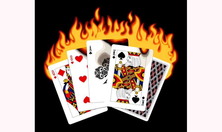 Burning Cards image