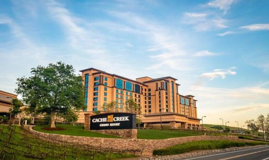 Front of Cache Creek Casino