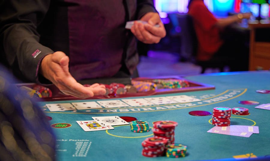 Blackjack Table at Cache Creek Casino