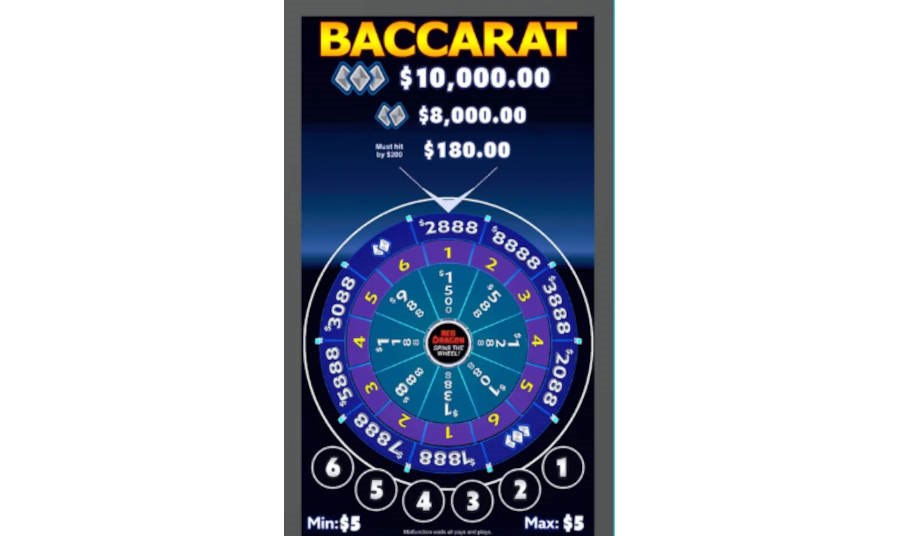 Dragon bonus wheel at Cache Creek Casino