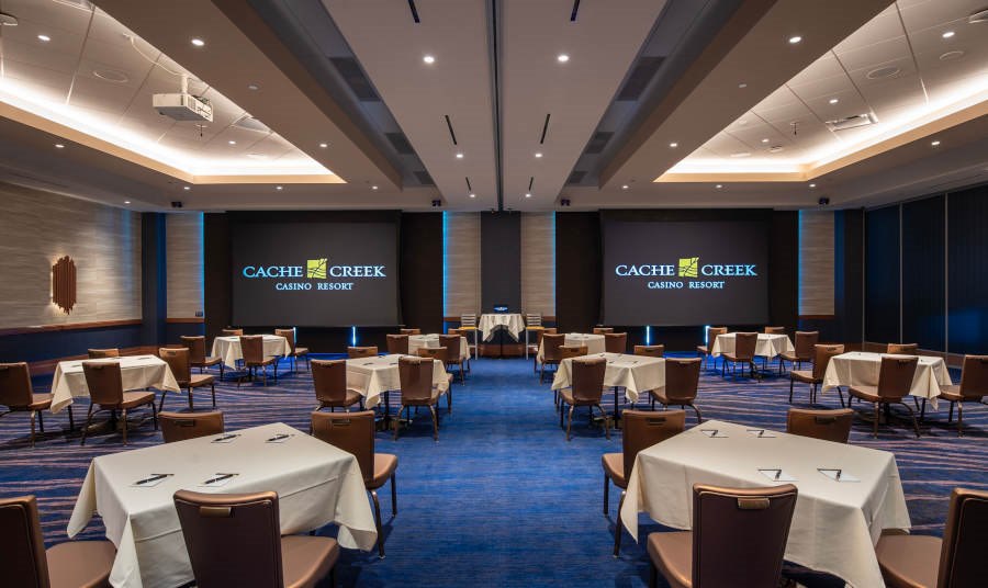 Conference rooms at Cache Creek Casino