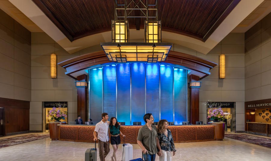 The Hotel Lobby at Cache Creek Casino