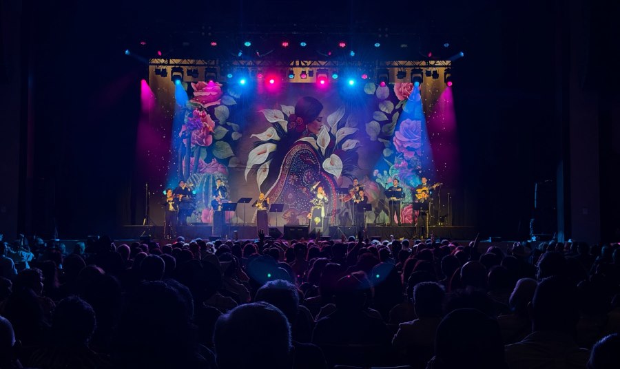The stage at Cache Creek Casino resort