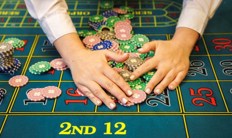 Close up of a Roulette Table