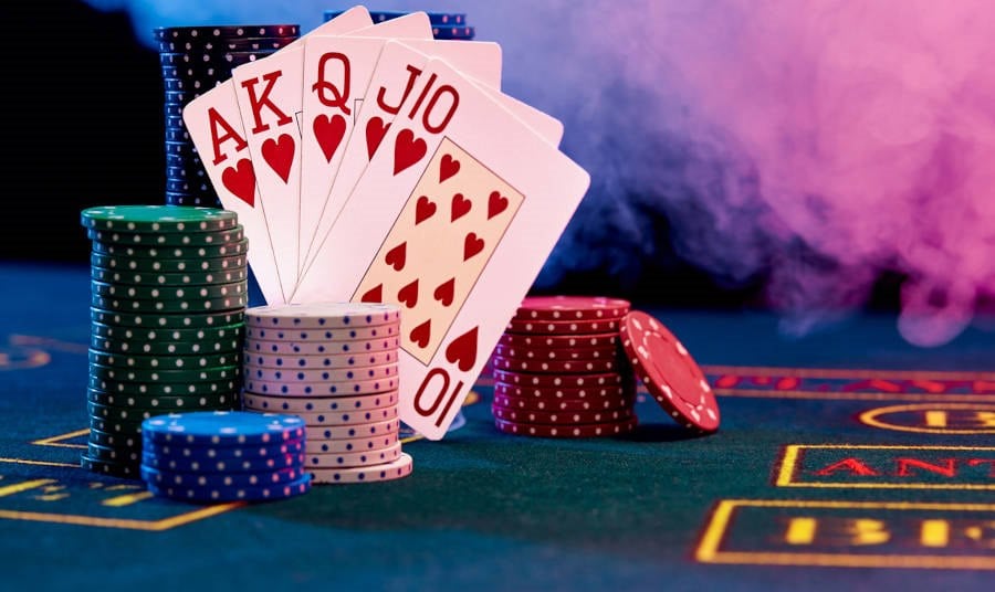 Royal Flush Playig Cards