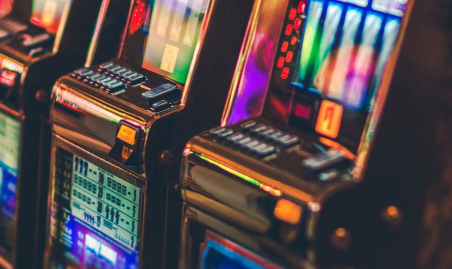 Slot machines at a Casino