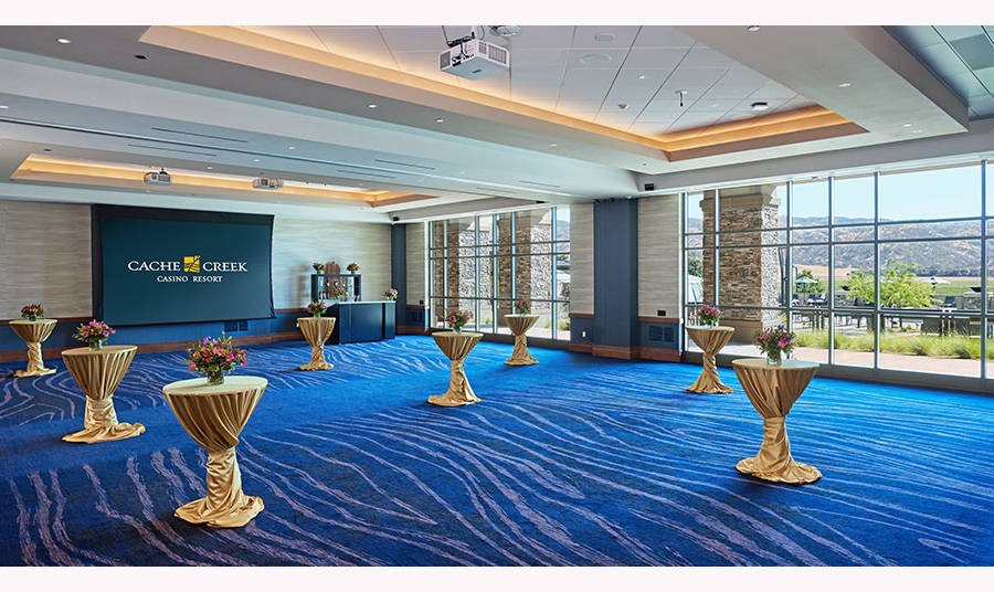 Social Event room at Cache Creek Resort Casino