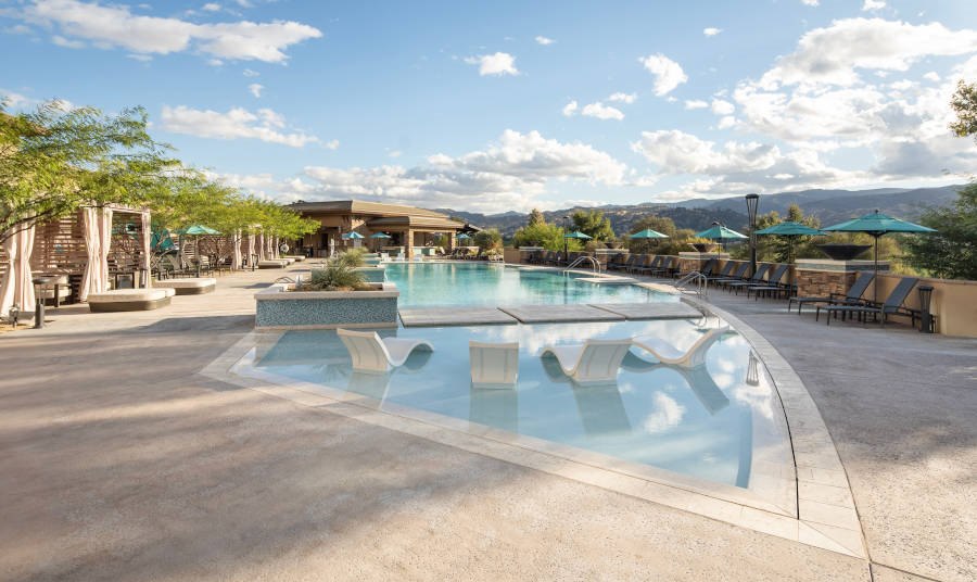 South Side pool at Cache Creek Resort Casino