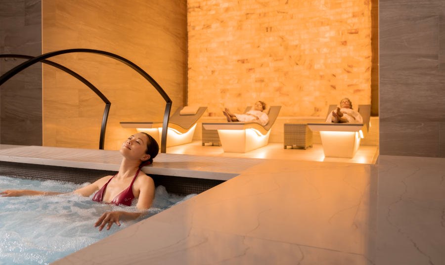 Women relaxing at the Spa at Cache Creek Casino Resort