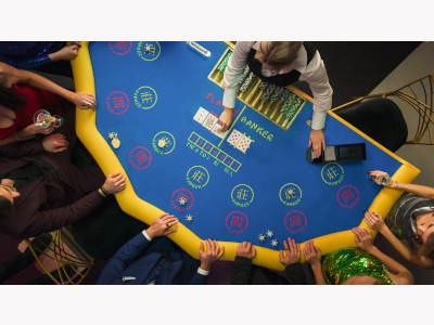 Baccarat Table