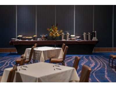 Buffet table at Cache Creek Casino