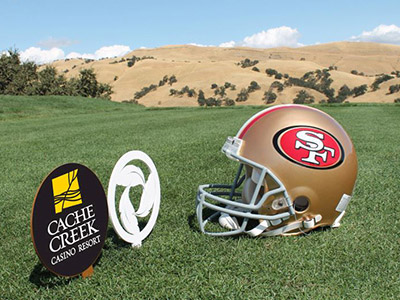 San Francisco 49ers and Cache Creek Casino Resort Partnership